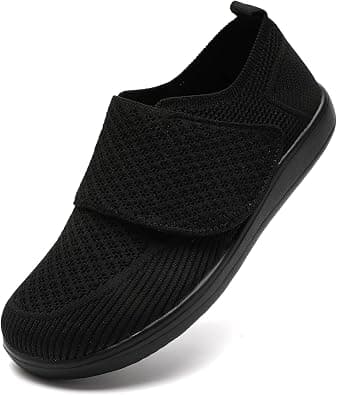 Mens Shoes Diabetic Shoes for Men Orthopedic Wide Slip On Walking Lymphedema Neuropathy Swollen Feet Barefoot Zero Drop Non Slip Footwear Comfort Breathable Lightweight Minimalist Sneakers on Amazon.ae - Price Tracker