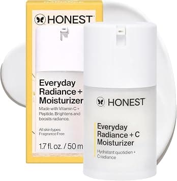 Honest Beauty Everyday Radiance Vitamin C Moisturizer | Improves Skin Tone | Vitamin C, Niacinamide, Pearl | EWG Verified, Vegan + Cruelty Free | 1.7 fl oz on Amazon.ae - Price Tracker