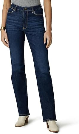 Wrangler womens High Rise True Straight Fit Jean Jeans on Amazon.ae - Price Tracker