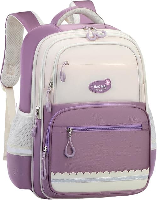 Qiccijoo Kids Backpack for Boys and Girls Teens Elementary School Bags Large Toddler Kindergarten Students Backpack Cute Bookbags for Child Age 3-12 on Amazon.ae - Price Tracker