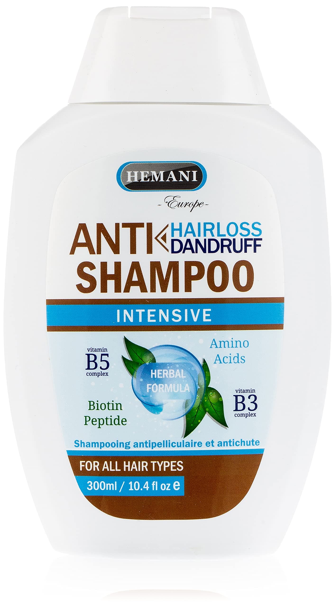 Hemani Anti Hair Loss and Anti Dandruff Shampoo, 300 ml on Amazon.ae - Price Tracker