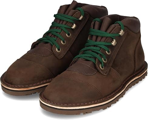 JIM GREEN Men's Barefoot African Ranger Boots Lace-Up Water Resistant Full Grain Leather Work or Hiking Boot on Amazon.ae - Price Tracker