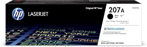 HP 207A Black Original Laserjet Toner Cartridge [W2210A] | Works with HP LaserJet Pro M255, M282, M283 Printers on Amazon - Best Deal Finder