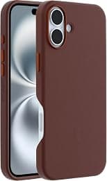 OtterBox Symmetry Series Cactus Leather MagSafe Case for iPhone 16 Plus, Shockproof, Drop proof, Protective Thin Case, 3x Tested to Military Standard, Brown - Best Deal Finder