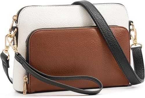 Marvolia Crossbody Bag for Women - PU Leather Shoulder Bag Trendy Small Crossbody Purse Bag for Travel Work Part on Amazon.ae - Price Tracker