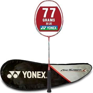 Yonex Badminton Racquet Arcsaber 73Light Ruby Red G4 5U - Best Deal Finder