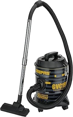 Geepas 2000W 2-in-1 Blow and Dry Vacuum Cleaner GVC19045 | Powerful Copper Motor | 18L Capacity | Stainless Steel Drum Tank | Dust Full Indicator | 2-Year Warranty - Amazon.ae Price Tracker