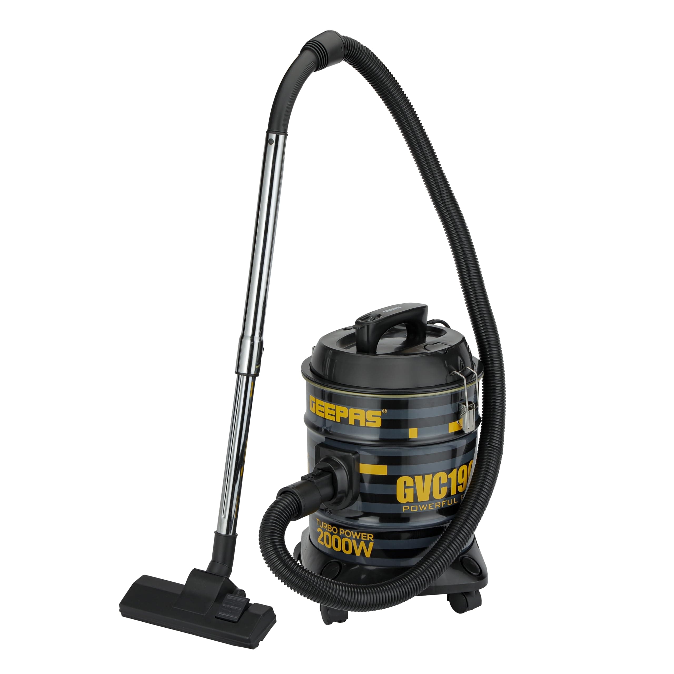 Geepas 2000W 2-in-1 Blow and Dry Vacuum Cleaner GVC19045 | Powerful Copper Motor | 18L Capacity | Stainless Steel Drum Tank | Dust Full Indicator | 2-Year Warranty on Amazon.ae - Price Tracker
