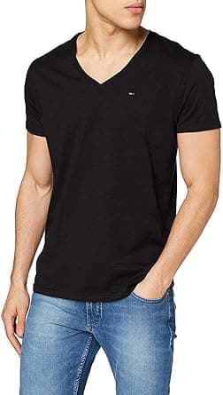Tommy Jeans Mens TJM Original Jersey V Neck Knit Tops on Amazon.ae - Price Tracker