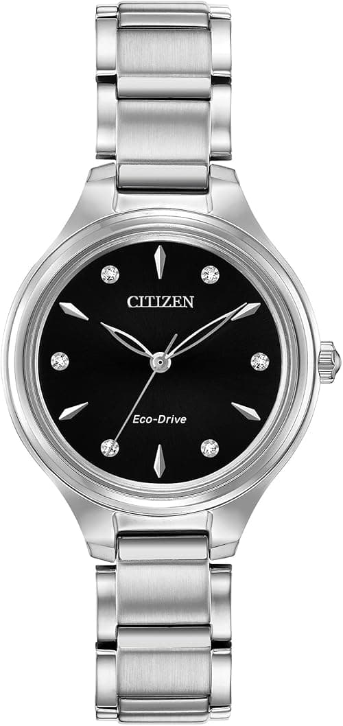 Citizen Eco-Drive Corso Womens Watch, Stainless Steel, Diamond on Amazon.ae - Price Tracker