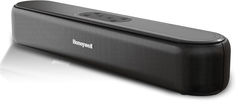 Honeywell Moxie V3000 Soundbar with 30W Wireless Stereo Sound, Deep Bass, BT v5.3+EDR, 12hrs Playtime, Dual 57mm drivers, Input mode - AUX, USB, HDMI/ARC on Amazon.ae - Price Tracker