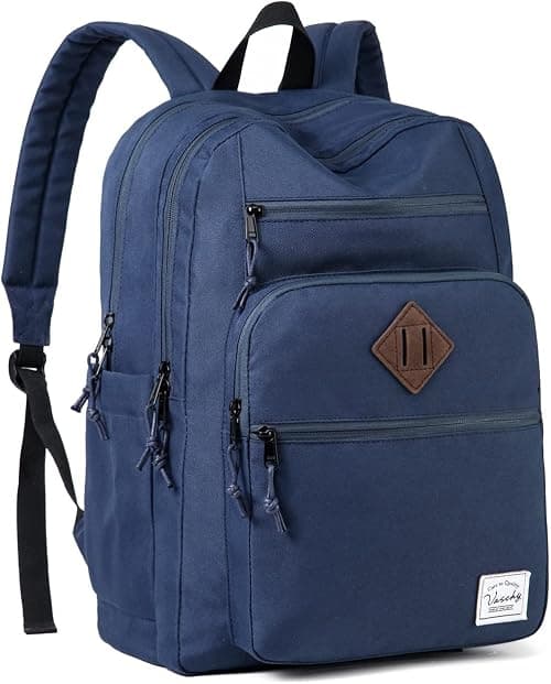 VASCHY School Backpack for Women, Unisex Bookbag Schoolbag Casual Daypack for High School/College/Teens/Travel/Work on Amazon.ae - Price Tracker