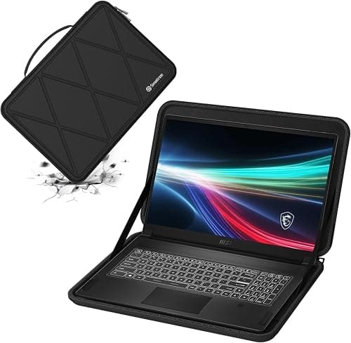 Smatree Hard EVA Protective Sleeve Case Compatible for 17.3 inch MSI Creator 17 Series Laptop, for MSI GS76 Stealth Series Laptop, MSI WS76 17.3 inch Series Laptop Notebook Bag(X8316) on Amazon.ae - Price Tracker