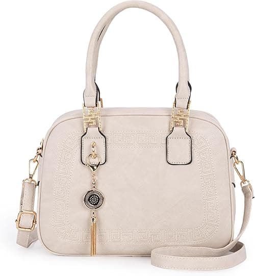 Montana West Small Top Handle Purse for Women Crossbody Satchel Handbag Barrel Bag on Amazon.ae - Price Tracker