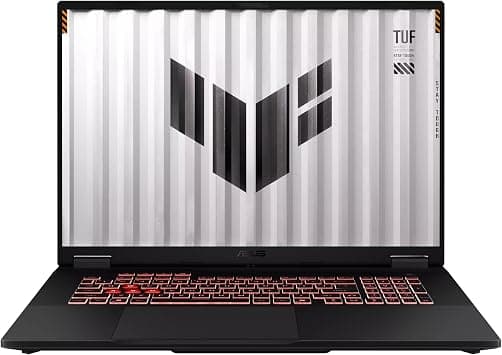ASUS TUF Gaming A18 Laptop, 18" FHD+ 144Hz IPS Display, AMD Ryzen 7 260, 16GB DDR5 RAM, 512GB SSD, NVIDIA GeForce RTX 5050 8GB, RGB Backlit ENG/ARB Keyboard, Jaeger Gray on Amazon.ae - Price Tracker
