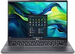 ايسر لابتوب سويفت جو 14 بشاشة لمس 14 انش 1920 × 1200 وفتح تجارب الذكاء الاصطناعي ومعالج AMD رايزن 7 8845HS ثماني النواة ومعالج ثماني النواة LPDDR5X 16GB وSSD PCIe جيل 4 سعة 1TB SFG14-63T-R1F4 - دليلك لأفضل العروض