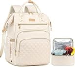 AIJIEKE Lunch Backpack for Women, 15.6 inch Laptop Backpack for Women, Work Backpack for Women with Lunchbox for Travel Nurse - Best Deal Finder