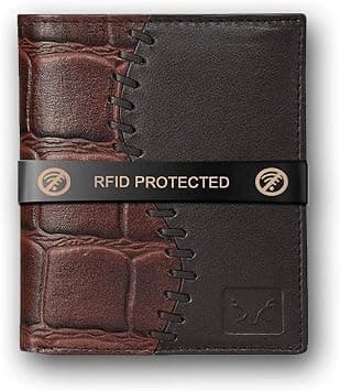 AL FASCINO Wallets for men leather purses for men rfid wallet for men leather wallet for men money purse for men Wallet Mens wallet men wallet gents wallets card holder for men gents wallets - Best Deal Finder