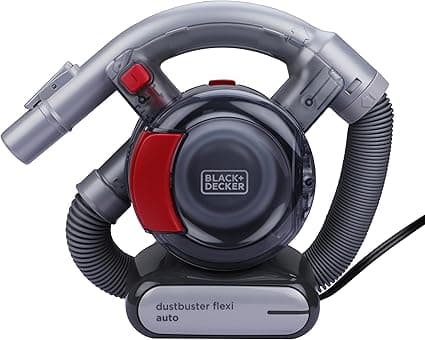 Black+Decker 12V Flexi Auto Dustbuster Handheld Vacuumfor Cars, Red/Grey - Pd1200Av-Xj, 2 Years Warranty on Amazon.ae - Price Tracker