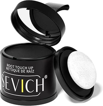 Sevich Hairline Powder 10g Large Capacity,Instantly Conceals Hair Loss,Root Touch up Powder,Hair Shadow Toppers for Women & Men Thinning Gray Hair,48H Makeup Lasting,1 Box = 2.5 Boxes,Black - Best Deal Finder