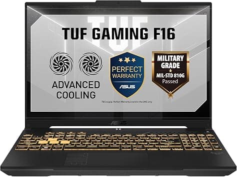 ASUS TUF Gaming F16 Laptop, Intel Core 5 205H Processor, 16GB DDR5 RAM, 512GB SSD, NVIDIA GeForce RTX 3050 6GB, 16-inch FHD+ 144Hz, WIN 11 Home, Wi-Fi 6, Gray - FX607VJR-TU289W على Amazon.ae - متتبع الأسعار