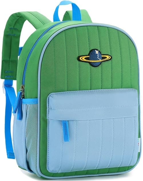 School Bag for Kid, Vaschy Lightweight Quilted Color-blocked Kids Backpack for Kindergarten Children Two Size على Amazon.ae - متتبع الأسعار