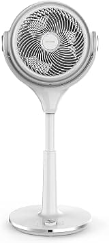 Crownline CF-254 10” Stand Circulator Fan with Remote, Touch Control, 30 Speeds, 3 Wind Modes, 3D Oscillation 80° Vertical & Horizontal, 12H Timer, Adjustable Height, 35W Power, 220-240V 50Hz on Amazon.ae - Price Tracker