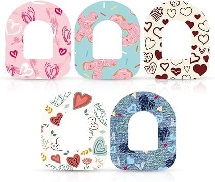 25pcs Adhesive Insulin CGM Sensor Covers Patches Sticker for Omnipod 5 على Amazon.ae - متتبع الأسعار