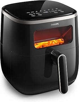 Philips Airfryer 3000 Series XL - Digital Window, 5.6L, RapidAir Technology, See-Through Cooking Window - HD9257/80 on Amazon.ae - Price Tracker