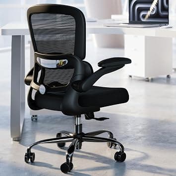 TRALT Office Chair - Ergonomic Desk Chair with Adjustable Lumbar Support, Mesh Computer Chair, Executive Chairs for Home Office Comfortable Lumbar Support (Black) on Amazon.ae - Price Tracker