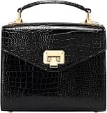 VICTORIA HYDE Crossbody Bag For Women Vegan Genuine Leather Handbags Briefcase With Small and Square Bags - Best Deal Finder