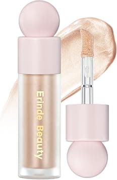 Erinde Liquid Highlighter, Face Bronzer Stick, Natural Glossy Finish, Lightweight Blendable Silky Smooth Cream Illuminator, Cruelty-Free, 02# Moonlight - Best Deal Finder