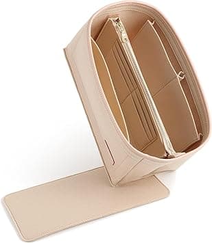 Doxo Purse Organizer Insert for Handbags & Base Shaper Combination,Tote Bag Organizer Insert with 6 Sizes,Compatible with LV Speedy 30 & Neverfull MM ON THE GO and More (L-Beige) on Amazon.ae - Price Tracker