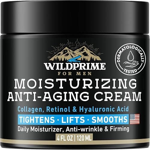 Men's Face Moisturizer Cream - Anti Aging & Wrinkle - Made in USA - 4 oz على Amazon.ae - متتبع الأسعار