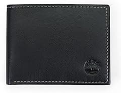 Timberland Men's Leather Wallet with Attached Flip Pocket - Amazon.ae Price Tracker