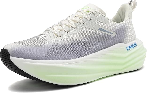 KMAN Men's Slip On Walking Shoes Running Comfortable Tennis Breathable Non Slip Athletic Gym Workout Cross Training Fashion Sneakers on Amazon.ae - Price Tracker