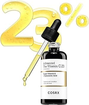 COSRX Advanced Pure Vitamin C 23% Serum with Vitamin E & Glutathione (Renewal), Korean Vitamin C Serum for Fine Lines, Uneven Skin Tone & Dull Skin, 0.67oz, Korean Skin Care - Amazon.ae Price Tracker