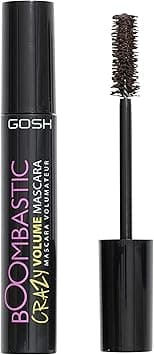 GOSH Boombastic Crazy Mascara for Extreme Volume and Long Eyelashes, Volume Mascara with Precise Brush Head, Eyelashes without Clumps, Skin-Friendly and Fragrance-Free, 005 Chocolate Brown on Amazon.ae - Price Tracker