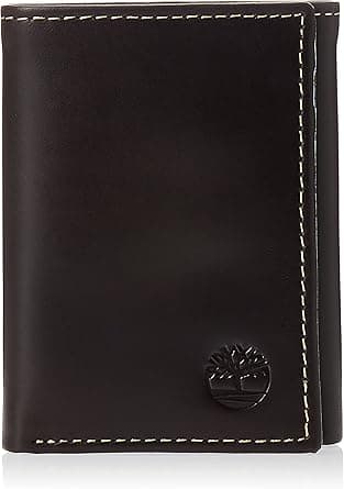 Timberland Men's Leather Trifold Wallet with Id Window Tri-Fold on Amazon.ae - Price Tracker