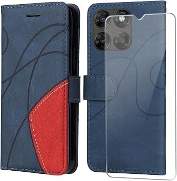Case for Motorola Moto G67 / G77 5G Leather Mobile Phone Case with Screen Protector, with Card Slots and Magnetic Closure, PU Flip Wallet Case Protective Cover for Motorola Moto G67 / G77 5G on Amazon.ae - Price Tracker