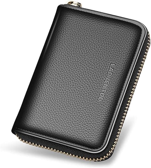 LAORENTOU Men Wallet Genuine Leather Card Holder for Male Brand Business Driver License Credit Card Case Holder on Amazon.ae - Price Tracker