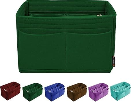 OMYSTYLE Green Purse Organizer Insert for Handbags, Felt Bag Organizer for Tote & Purse, Tote Bag Organizer Insert with 5 Sizes, Compatible with Neverful Speedy and More on Amazon.ae - Price Tracker