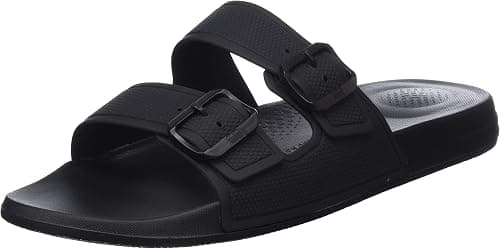 Fitflop Men's Iqushion Two Bar Adjustable Slide Sandal on Amazon - Best Deal Finder