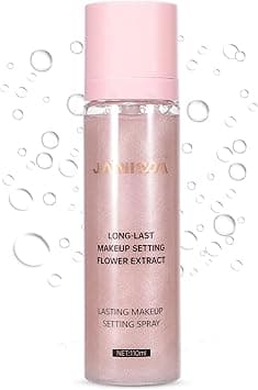 JANIWA Vegan Makeup Setting Spray (110 ml) | Natural Matte Finish | Long-Lasting Makeup Fixer | Hydrating & Oil Control with Flower Extract | Cruelty-Free, Paraben & Alcohol-Free (Shimmer) on Amazon.ae - Price Tracker