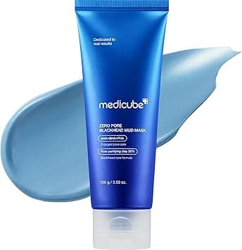 medicube Zero Pore Blackhead Mud Facial Mask - Skin Cooling & Pore Tightening - 3 Minute Quick Dry Formula with AHA, BHA, PHA, and Pore-Purifying Clay - Korean Mud Mask 3.52 oz on Amazon.ae - Price Tracker
