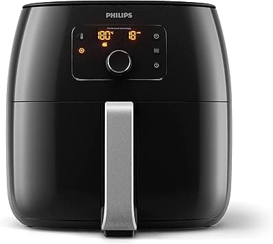 PHILIPS Avance Collection 2200W Air Fryer, with Fat Removal Technology for Healthy Cooking/Baking/Grilling, HD9650/91, Black., 1.4Kg XXL - UAE Version on Amazon.ae - Price Tracker