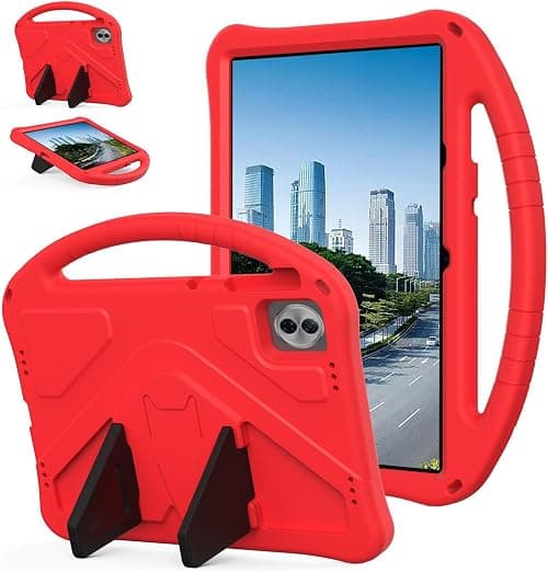 Gruattreay Shockproof Case Compatible with Honor Pad 10 12.1 Inch (2025), Lightweight EVA Kids Friendly Shockproof Protective Cover with Invisible Bracket and Handle (Red) on Amazon.ae - Price Tracker