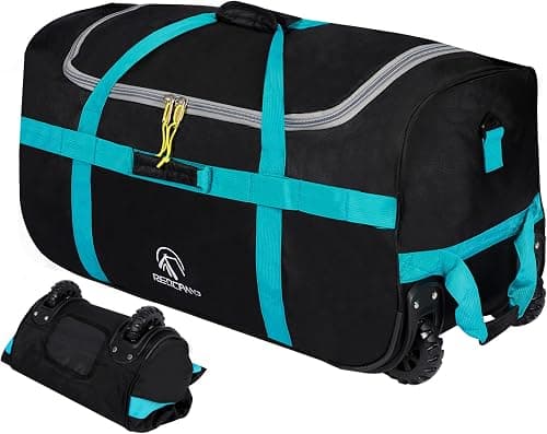 REDCAMP 85L/120L/140L Foldable Duffle Bag with Wheels, Large Travel Duffel Bag on Amazon.ae - Price Tracker