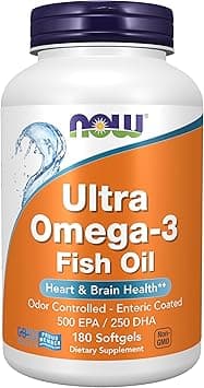 Now Foods, Ultra Omega-3, 500 Epa/250 Dha, 180 Softgels - Amazon.ae Price Tracker