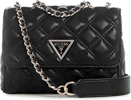 GUESS Womens Giully II Mini 2 Comp Convertible Flap - Best Deal Finder